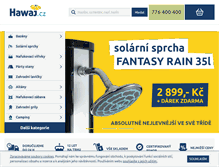 Tablet Screenshot of hawaj.cz